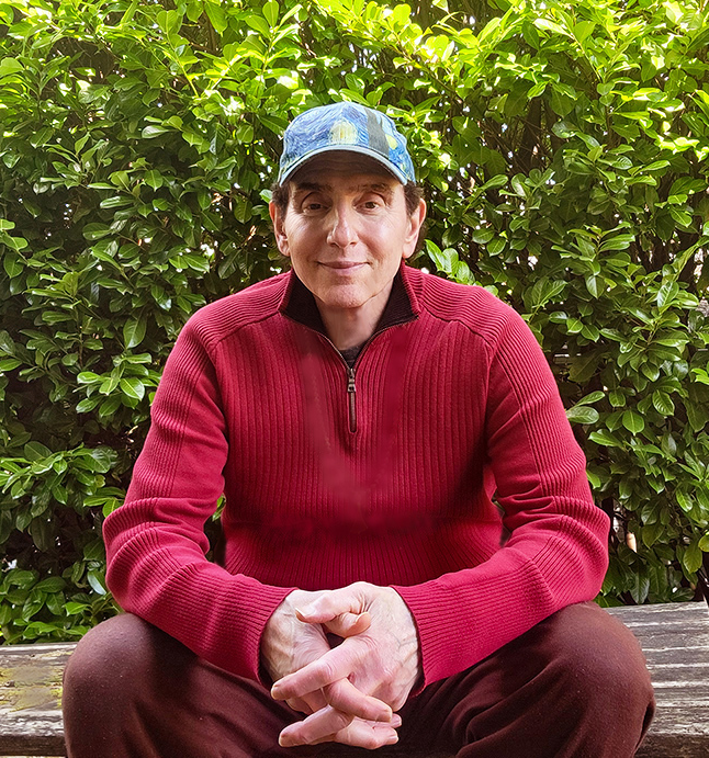 Luke Sutton, owner of Starpoint Systems, seated outdoors